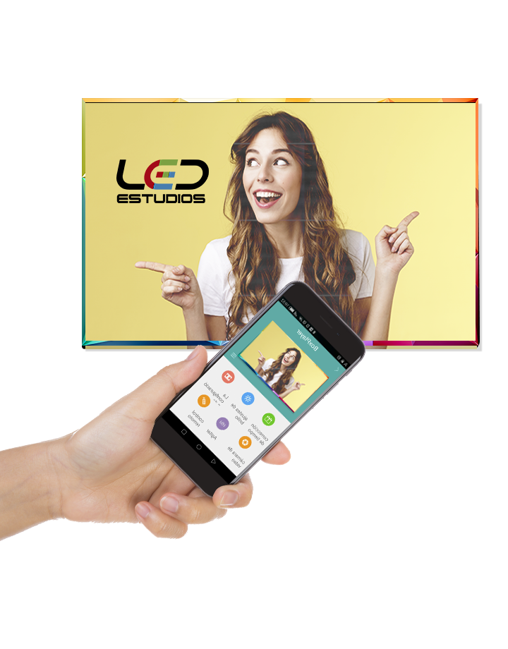 pantalla led para comercios de interior led estudios