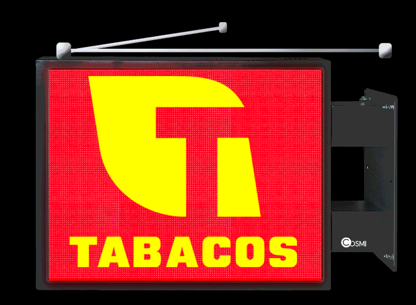 Banderolas LED para estancos en Murcia