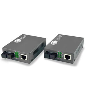 convertidor de fibra pantallas led led estudios