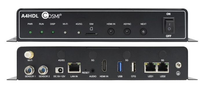 Reproductor A4HDL pantallas LED Dual - Imagen 2