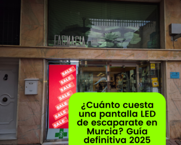 ¿Cuánto cuesta una pantalla LED de escaparate en  ...